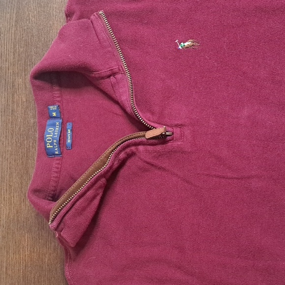 Polo Ralph Lauren Men's Estate Rib 1/4 Zip Pullover Colored Pony - Picture 2 of 8